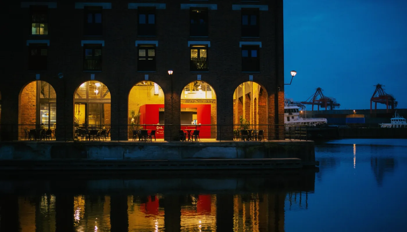 The Brüh. Duisburg Innenhafen shop.